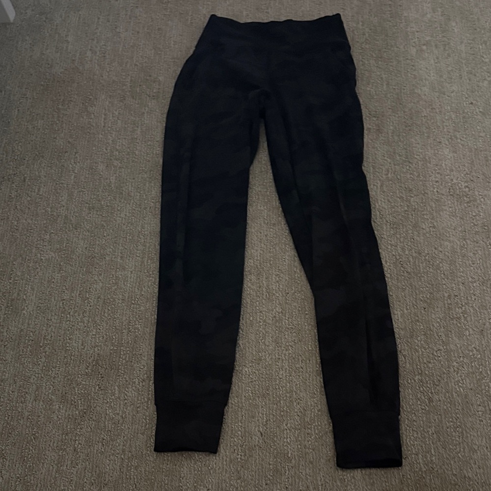 lululemon athletica Black Camo High-Rise joggers